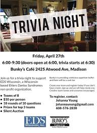 Trivia Night Strengthening Eds Connections