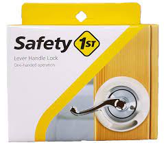 Amazon Com Safety 1st French Door Lever Handle Baby Proof Child Lock One Hand Use 72304 Baby