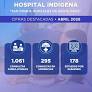 Más de 1.300 atenciones en el Hospital Indígena “San Roque González de Santa Cruz” durante abril