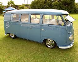 Image result for Dove Blue 1950 VW Bus