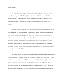 In this part, the writer also explains the reasons behind learning, changes, and experiences. Free 19 Reflective Essay Examples Samples In Pdf Examples
