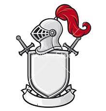 Medieval Knight Helmet Shield Crossed Swords And Vector Image On Vectorstock Medieval Banner Medieval Knight Knight Drawing