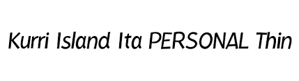 We carry many different lines of thin clay veneer brick from various manufacturers across the country. Kurri Island Ita Personal Thin Font Ffonts Net