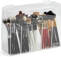 Amazon.com: ETOILE - Makeup Brush holder - Acrylic Makeup 5 ...