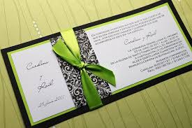 Black And Green Wedding Invitations Apple Green And Black Damask Wedding Invitations Letterpress Wedding Invitations Letterpress Invitations Invitations