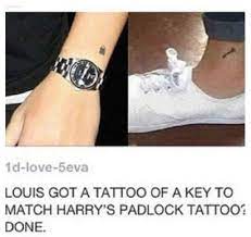 One Direction Larry Proof Google Search Larry Stylinson Matching Tattoos Larry