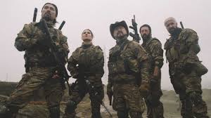 Army of the dead (l to r) dave bautista as scott ward, omari hardwick as vanderohe, tig notaro as peters. Bild Von Redcon 1 Army Of The Dead Bild 5 Auf 8 Filmstarts De