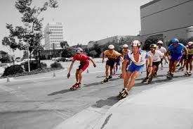 Stop on inline skates using the plow stop: Why Rollerblading Is Making A Comeback During The Covid Crisis Insidehook