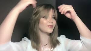 طريقة قص غرة مدرجة مع تولين آل عمو Haircut By Tulin Alamo Youtube