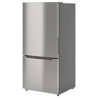 VÃ„LGRUNDAD Bottom-freezer refrigerator, Stainless steel19 cu.ft (529 l) Ikea