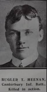 Bugler Thomas Heenan: from New Zealand to Gallipoli