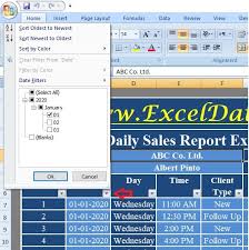 So, that you can keep track of all budgeted data of different periods. Download Daily Sales Report Excel Template Exceldatapro