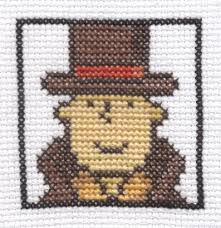 Tales of xillia 2 is tons of fun and a very good follow up to the first game! Professor Layton Cross Stitch By Lil Samuu On Deviantart