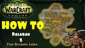 › how to start legion quests. How To Broken Isles Dalaran Fastest Way To Legion Questing World Of Warcraft Wow Youtube