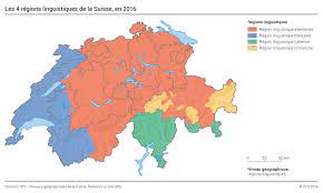 Suisse allemand, romanche et italien. Plurilinguisme En Suisse