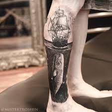 Dmitry is a russian tattoo artist, mastered the art of body painting; Engraving By Dmitriy Troshin Inkppl