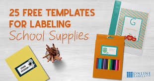 The creativity exchange is going to help you get your pantry organized with these free, printable labels. 25 Free Label Templates For Back To School 128218 9999 65039 127890