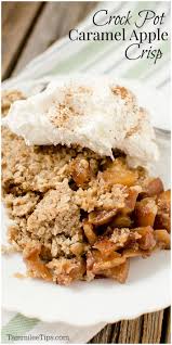Easy Best Crockpot Apple Crisp Recipe This Is The Perfect Party Dessert The Slow Cooker Does Al Slow Cooker Apples Slow Cooker Apple Crisp Crock Pot Desserts