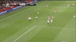 Unai emery telling his players where to pass the ball, as arsenal won. Gif Aaron Ramsey S Stunning Volley For Arsenal Vs Liverpool Bleacher Report Latest News Videos And Highlights