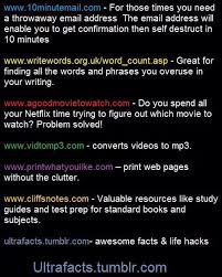 A Websites For Everything Really Cool Life Hacks Websites Cool Websites Hacking Websites