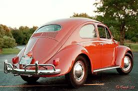 Image result for Coral Red 1950 Beetle
