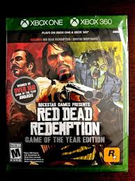 Red Dead Redemption Game Of The Year Edition Xbox 360 Xbox One New Sealed Reddeadredemption Gami Red Dead Redemption Game Red Dead Redemption Xbox One