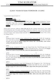 Contoh Permohonan Lelang Harta Pailit Kepada Kantor Kpknl Agung Kurniawan And Partners