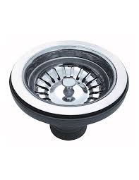 Waste strainers and plumbing kits are essential features for updating your sink, acting as a feature within your sink needs to match the space. Chrome Waste Kit For Ceramic Beflast Kitchen Sinks 90mm Round Suits Single Bowls