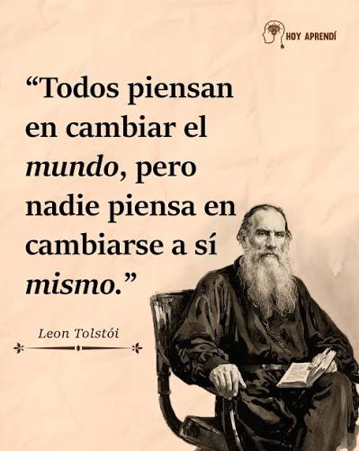 El ser humano se indigna ante la injusticia del mundo, señala con firmeza  los errores ajenos y sueña con transformar la sociedad, pero rara vez  dirige esa misma mirada severa hacia su
