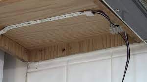 Flex for each light or group of lights, for the switch and for the power (photo 4 and figure a). Above Cabinet And Under Cabinet Led Lighting How To Install Led Strip Lights Super Bright Leds
