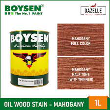 Maybe you would like to learn more about one of these? Boysen Oil Wood Stain Mahogany 1l For Interior Wood Lazada Ph