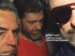 View of the defense team for Unabomber suspect Ted Kaczynski, Quin... News  Photo
