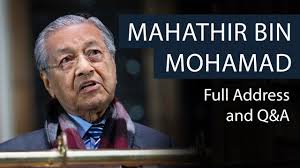 At independence malaysia faced a big unemployment problem. Mahathir Bin Mohamad Full Address And Q A Oxford Union Youtube