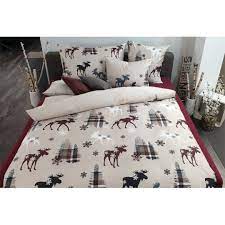 Bietet mit 15,5 m leinenlänge viel platz für ihre wäsche. Alpenchic Bettwasche Berge Winter Ski Chalet Schnee Alm Berghutte Outletqualiposten Ch O Brunner Zurich Ag