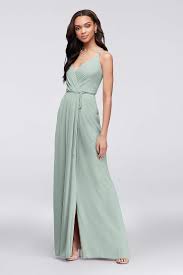 With bridesmaid dresses from azazie, you are sure to find a dusty sage bridesmaid dress for the perfect look for your wedding. Beach Bridesmaid Dresses Flowy Tropical Gowns David S Bridal