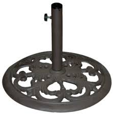 Or, look for a decorative patio umbrella base that matches the finish of your furniture to create a cohesive look. Best Umbrella Base For Wind Patio Umbrella Base Market Umbrella Base Outsidemodern