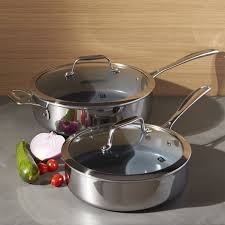 Zwilling J A Henckels Vistaclad Ceramic Non Stick 5 Qt Saute Pan With Lid Ceramic Non Stick Saute Pan Pan