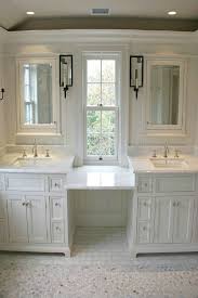 They free up floor space, so you have more room for dancing around in the shower. Choosing A Master Bath Vanity Master Bath Vanity White Bathroom Cabinets Bathroom Vanity Cabinets