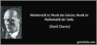 Mathematik Ist Musik Des Geistes Musik Ist Mathematik Der