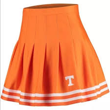 Zoozatz Orange Tennessee Volunteers Cheer Skirt