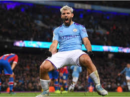 Sergio kun aguero reacts to his last minute goal. Transfer News Sergio Kun Aguero Getting Close To Barcelona After Manchester City Exit Bolavip Us