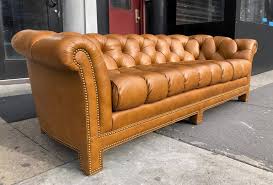 Modern Leather Chesterfield Sofa For Sale At 1stdibs Modern Leather Chesterfield Sofa Vintage Sofa Tufted Leather Sofa