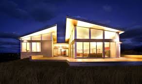 Modern House Exterior Angled Roof Google Search Modern Beach House Beach House Design House Designs Exterior