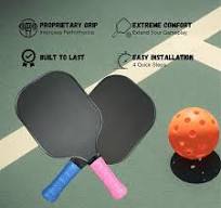 1 Pair of Pickleball Racket Tennis Grips Sweat-Absorbent Anti-Slip Tape  Wrap for Handles-Pink