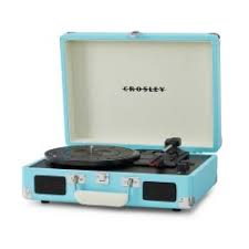 Crosley Cruiser Deluxe Bluetooth Portable Turntable Black Cr8005D-Bk - Best  Buy