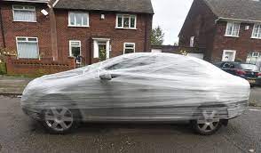 We did not find results for: In For A Nasty Surprise Angry Homeowner Wraps Car In Cling Film After Driver Parks Outside His House Mirror Online