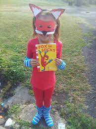 Fox In Socks Costume For Book Week Book Character Costumes Book Week Costume Book Costumes