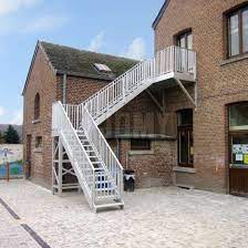 Our steel staircases provide the very best in durability, structural integrity and economy. Outdoor Metal Stairs Jomy