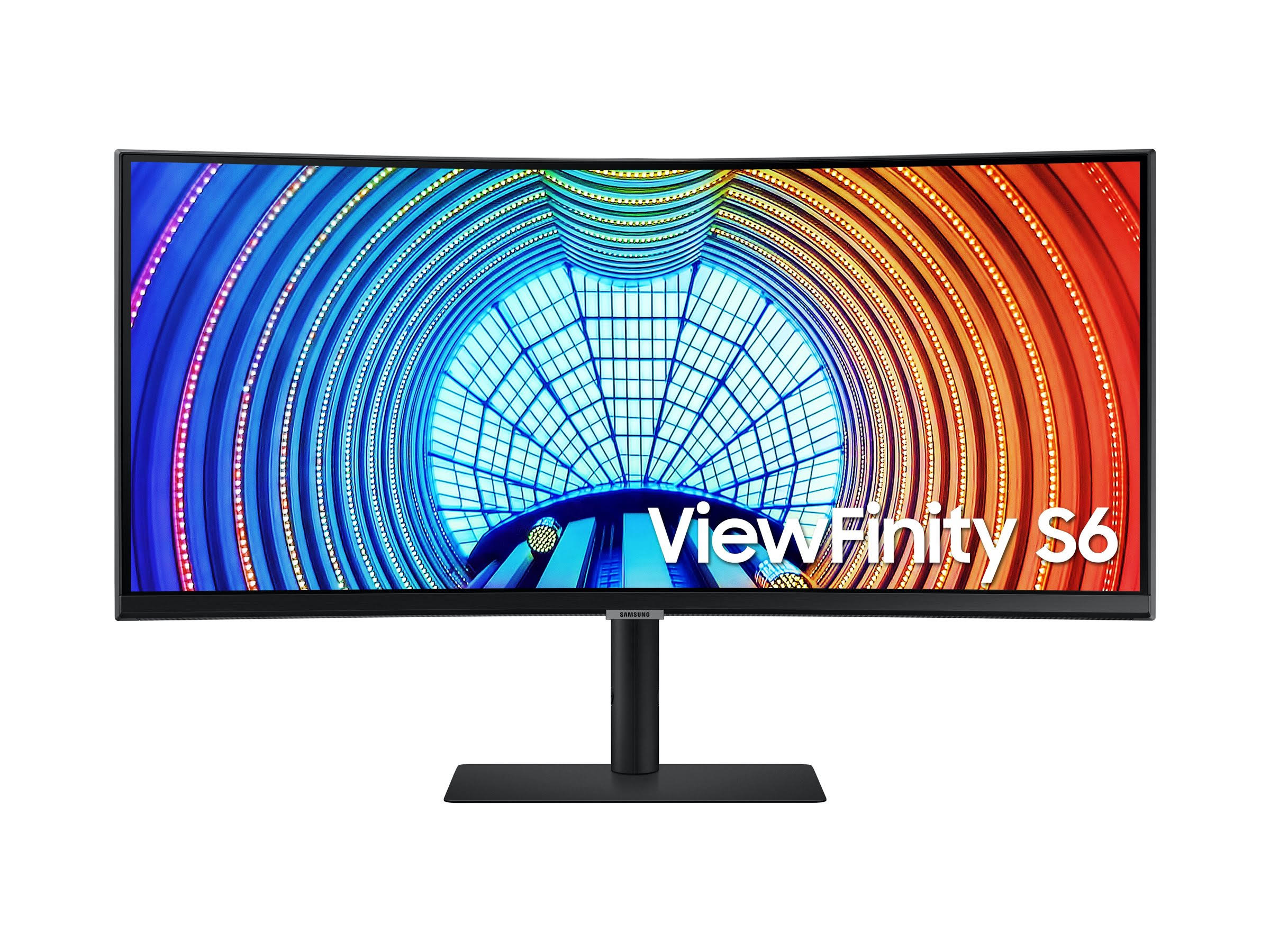 Samsung ViewFinity s34a654ubn 34" UW-QHD Curved Screen LCD Monitor
