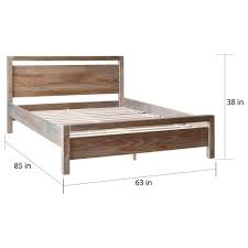 Grain Wood Furniture Loft Solid Wood Queen Size Panel Mebel Sovremennoj Spalni Dizajny Krovati Derevyannye Krovati